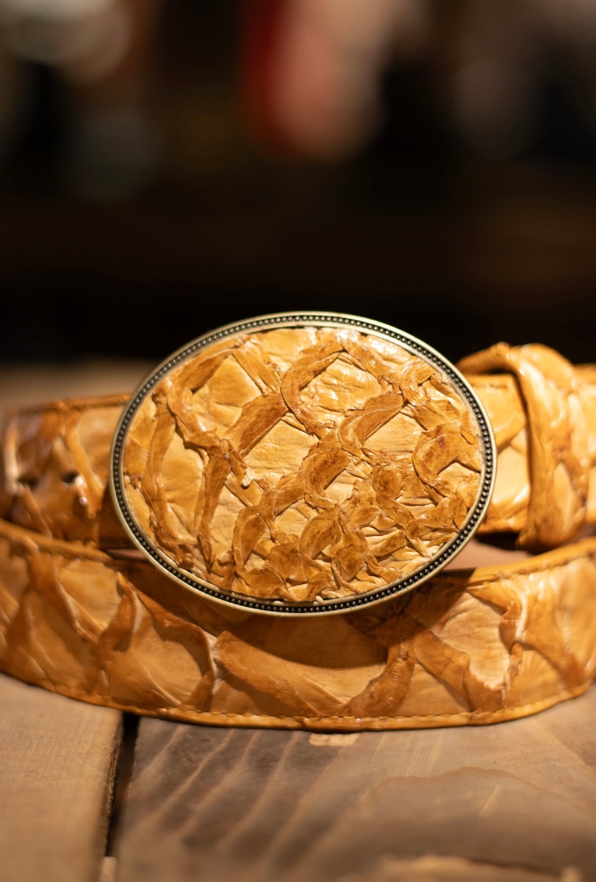 Pirarucu Belt “Buttercup”